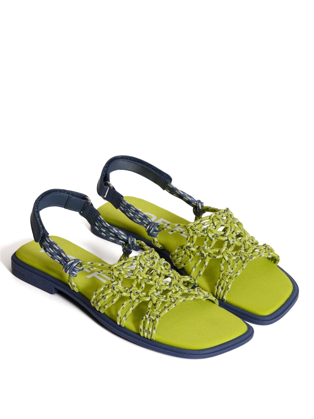 Hoff Chartreuse Paracord Sandals